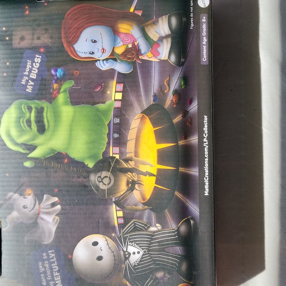 New Fisher-Price Little People Nightmare Before Christmas, Glow in Dark Set - Picture 2 of 6